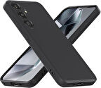 Samsung Galaxy S24 Premier Siyah Silikon Telefon Kılıfı