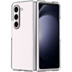 Samsung Galaxy Z Fold 6 Kılıf Şeffaf Sert 
