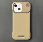 iPhone 15 Parfümlü Koku Hazneli MagSafe Uyumlu Deri Kılıf 