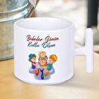 Babalar Günün Kutlu Olsun Yazılı Babalar Gününe Özel T Kupa Bardak