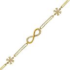 Bilezikhane Sonsuzluk Bileklik 3,04 Gram 14 Ayar Altın