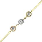 Bilezikhane Papatya Bileklik 2,97 Gram 14 Ayar Altın