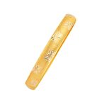 Bilezikhane 14 Ayar Altın Hediyelik Bilezik Çiçek Motifli 7 Gram