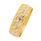 Bilezikhane 14 Ayar Altın Mega Bilezik 25.00 Gram Damla Model