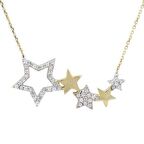 Bilezikhane Yıldız Kolye 2,46 Gram 14 Ayar Altın