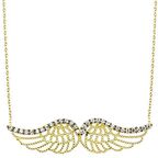 Bilezikhane Melek Kolye 2,17 Gram 14 Ayar Altın