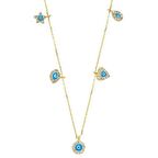 Bilezikhane Şans Kolye 2,68 Gram Nazar Boncuklu 14 Ayar Altın