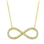 Bilezikhane Kolye İnce Sonsuzluk 1,95 Gram 14 Ayar Altın