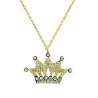 Bilezikhane Kolye Kraliçemsin 2,11 Gram 14 Ayar Altın