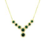 Bilezikhane Kolye Papatyalar 2,67 Gram 14 Ayar Altın