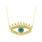 Bilezikhane Göz Kolye 4.00 Gram 14 Ayar Altın