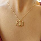 Bilezikhane Altın fil kolye 1.85 gram