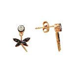 Bilezikhane Küpe Yusufcuk Rose 1,86 Gram 14 Ayar Altın