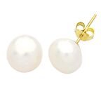 Bilezikhane Küpe İncili 2,15 Gram 14 Ayar Altın