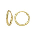 Bilezikhane Halka Küpe 2.85 Gram 14 Ayar Altın