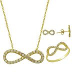 Bilezikhane Üçlü Set Sonsuzluk 5,02 Gram 14 Ayar Altın