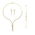 Bilezikhane 14 Ayar Altın Suyolu Seti 2 Sıra 31,00 Gram