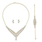 Bilezikhane Salkımlı Papatya Takım 32.00 Gram 14 Ayar Altın