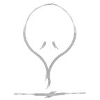 Bilezikhane 14 Ayar Altın Kıvrımlı Suyolu Set 34.00 Gram