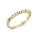 Bilezikhane 14  Ayar Altın Yarım Tur Yüzük 1.90 Gram