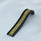 Yeni Sezon Vip Özel Seri Paslanmaz Çelik Üç Sıralı Kalp'li Altın Kaplama Kadın Bileklik