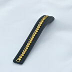 Yeni Sezon Vip Özel Seri Paslanmaz Çelik Tek Sıralı Kalp'li Altın Kaplama Kadın Bileklik