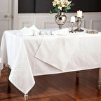 TAÇ ELORA 18li MASA ÖRTÜSÜ SETİ GRI-