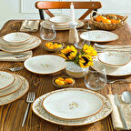 Pierre Cardin Freya Porselen 24 Parça Yemek Takımı