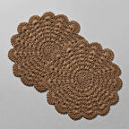 Linens Micell 2'li 38 cm Amerikan Servis Naturel