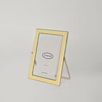 Linens Metal Solley 10x15 cm Çerçeve Sarı