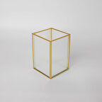 Linens Laveta 12x12x18 cm Düzenleyici Gold