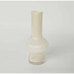 Linens Linzi Vazo 11,5x11,5x26 cm Ekru