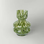 Linens Roger Vazo 15x9x20 cm Yeşil