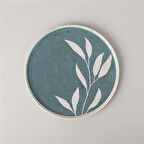 Linens Daphne Seramik 28 cm Servis Tabağı Yeşil