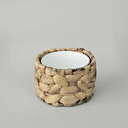 Linens Straw Porselen 13,x9,8 cm Sunum Kasesi