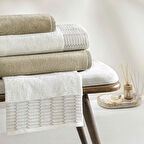 Taç Linka Bamboo Classic Aile Seti Ekru Camel