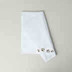 Linens Chestnut Pamuk 50x85 Cm Yüz Havlusu Beyaz