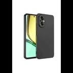 Realme 12 Lite Kılıf First Silikon - Siyah