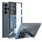 Gpack Samsung Galaxy S23 Ultra Kılıf Kamera Korumalı Lego Standlı Kapak