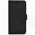 Smcase iPhone 12 Kılıf Kumaş Spor Standlı Cüzdan