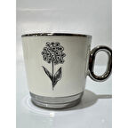 ACAR ADORA KUPA GRİ ÇİÇEK DESEN  (KARMA DESEN)