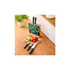 EMSAN ART 6 PARÇA BIÇAK SETİ YEŞİL