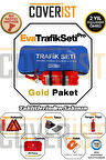 Eva Trafik Seti Plus - 1 KG Yangın Tüpü - 2 Yıllık - Mavi - Gold Paket