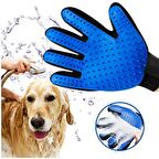 Kedi Köpek Tüy Toplama Eldiveni Mavi