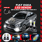 Fiat Egea 2015-2023 Sis Farı Uyumlu Şimşek Etkili Led Xenon Pro Series H11