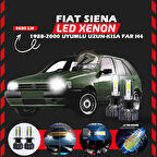 Fiat Tipo Uzun - Kısa FarUyumlu Şimşek Etkili Led Xenon Pro Series H4