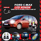 Ford C-MAX 2003-2010 Kısa Far Uyumlu Şimşek Etkili Led Xenon Pro Series H7