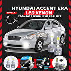 Hyundai Accent Era 2006-2012 Sis Farı Uyumlu Şimşek Etkili Led Xenon Performance Series H27