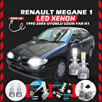 Renault Megane 1 1995-2003 Uzun Far Uyumlu Şimşek Etkili Led Xenon Performance Series H1