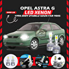 Opel Astra G 1998-2009 Uzun Far Uyumlu Şimşek Etkili Led Xenon Performance Series H9005